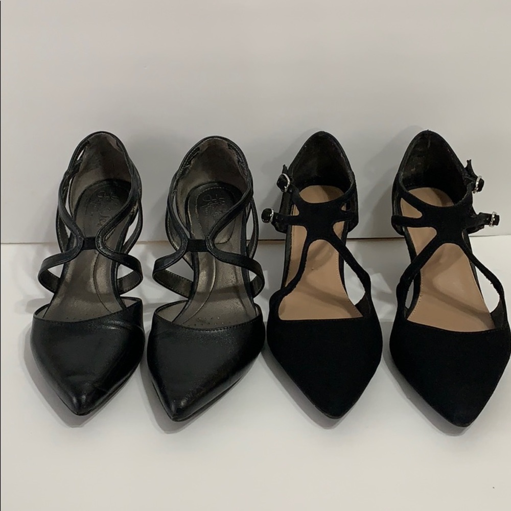 Black shoe 👠 ‼️‼️2️⃣pairs of shoes for 2️⃣5️⃣‼️‼️